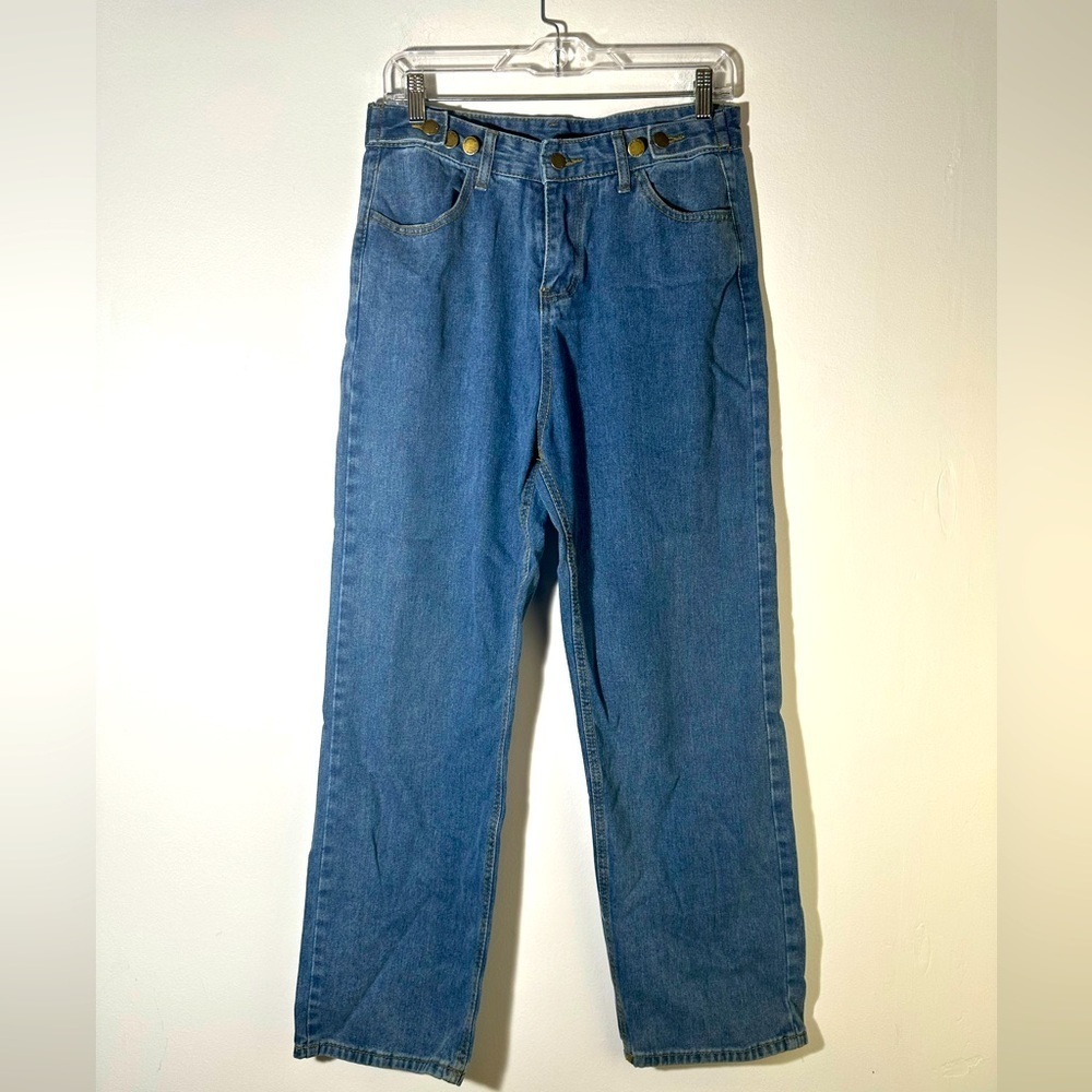 Palmer Heritage Classic Blue Straight Leg Jeans with Comfortable Fit